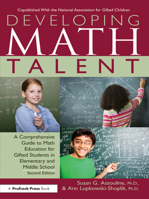 cover image of Developing Math Talent